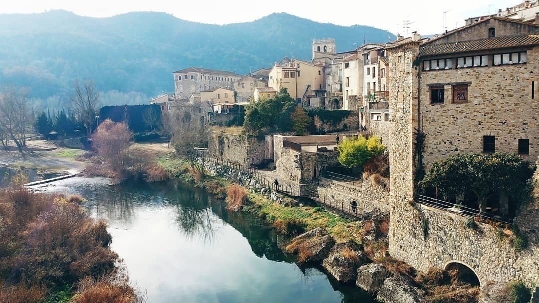 Besalú, in Cataluña