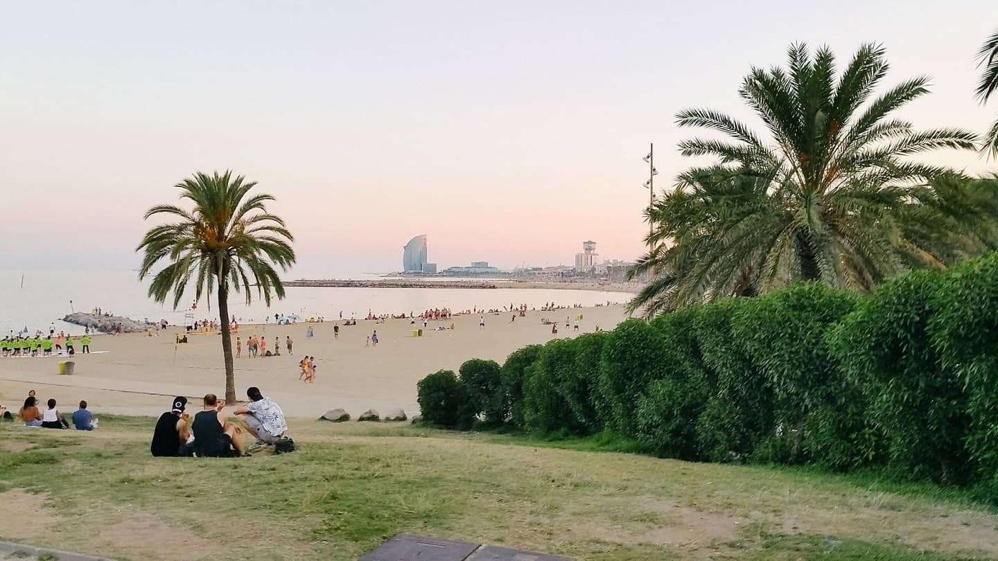 Barcelona beach
