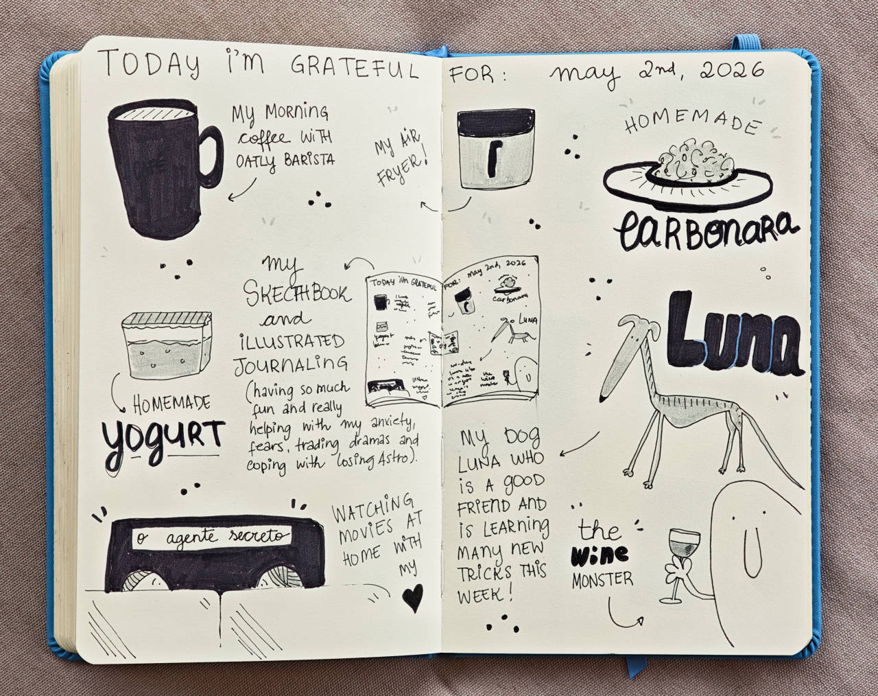 Illustrated Journal journey, so far.